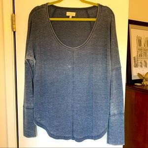 Blue Lucky Brand shirt in large